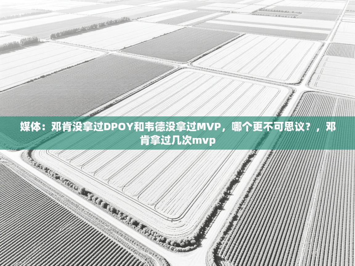 开云体育入口邀请码-媒体：邓肯没拿过DPOY和韦德没拿过MVP，哪个更不可思议？，邓肯拿过几次mvp  第3张